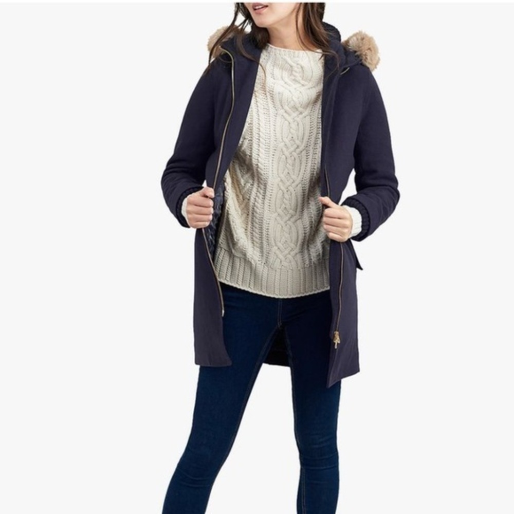 Joules Wooldith Wool Parka